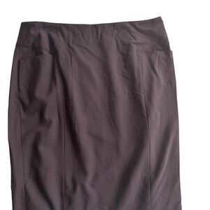 NWT Magaschoni‎ black pencil skirt WITH POCKETS sz 8